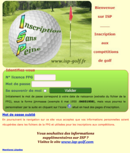 Page accueil ISP