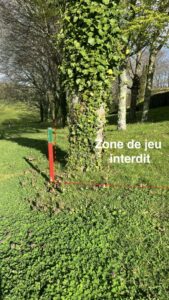 Zone de jeu interdit
